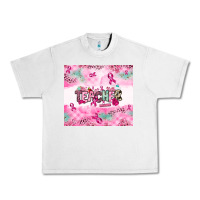 Lunar Rock Breast Cancer Teacher Urban Heavy Tee - NancyCooperArtShop