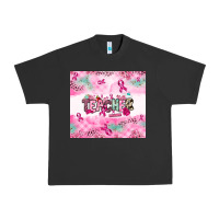 Pigment Black Breast Cancer Teacher Urban Heavy Tee - NancyCooperArtShop