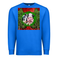 True Royal christmas holstein Premium Sweatshirt - LillyAllenDesigns