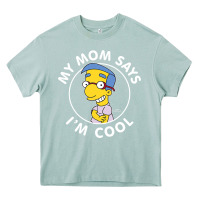 Arona The Simpsons Milhouse My Mom Says I'm Cool V1 Heavy Core Tee - tuanDangUi
