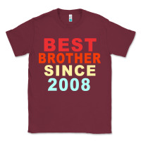 Burgundy Best Brother Sİnce 2008 Classic Tee - Bettercallsaul