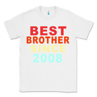 White Best Brother Sİnce 2008 Classic Tee - Bettercallsaul