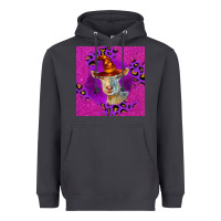 Smoke Halloween Saanen Goat Heavyweight Hoodie - LillyAllenDesigns