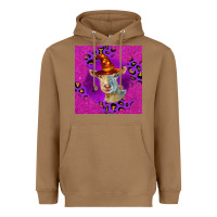 Toasted Coconut Halloween Saanen Goat Heavyweight Hoodie - LillyAllenDesigns