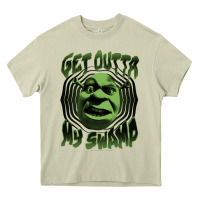 Shrek Get Outta My Swamp Heavy Core Tee | Teevron