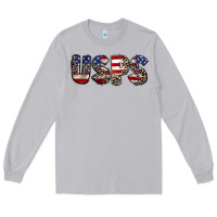 Moon Dust usps 4th of july Long Sleeve Tee - CowGirlArtShop