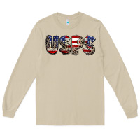 Mushroom usps 4th of july Long Sleeve Tee - CowGirlArtShop