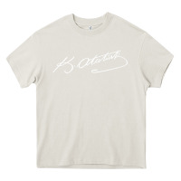 Cream mustafa kemal ataturk Heavy Core Tee - tuanDangUi