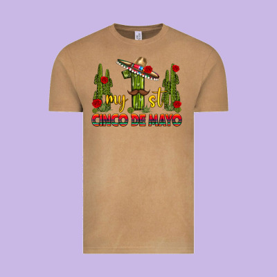 My 1st Cinco De Mayo Vintage Tee Designed By Texasbilliewilder