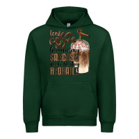 Forest Green iced coffee because my sarcasm needs to stay hydrated Urban Hoodie - BarkalooDesign