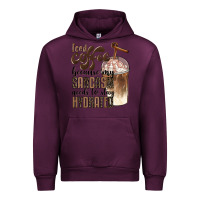 Mauve Wine iced coffee because my sarcasm needs to stay hydrated Urban Hoodie - BarkalooDesign