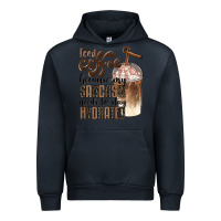 Navy iced coffee because my sarcasm needs to stay hydrated Urban Hoodie - BarkalooDesign