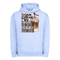 Pigment Grape Ice iced coffee because my sarcasm needs to stay hydrated Urban Hoodie - BarkalooDesign