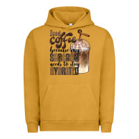 Pigment Peanut Butter iced coffee because my sarcasm needs to stay hydrated Urban Hoodie - BarkalooDesign