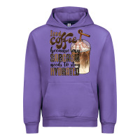 Tulip iced coffee because my sarcasm needs to stay hydrated Urban Hoodie - BarkalooDesign