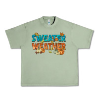 Oil Green Fall Urban Heavy Tee - texasbilliewilder