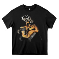 Black wall e Heavy Core Tee - tuanDangUi