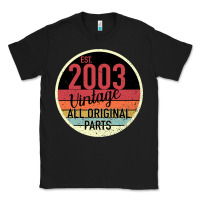 Black 16th Birthday gift Vintage 2003 Classic Tee - Bettercallsaul