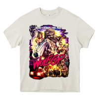 Cream wolfcop Heavy Core Tee - tuanDangUi