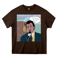 Chocolate Brown groundhog day Heavy Core Tee - tuanDangUi