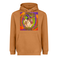 Meerkat Halloween Pomeranian Dog Heavyweight Hoodie - LillyAllenDesigns