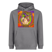 Storm Halloween Pomeranian Dog Heavyweight Hoodie - LillyAllenDesigns