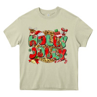Mossy holly jolly christmas Heavy Core Tee - MaliasSmallBusiness