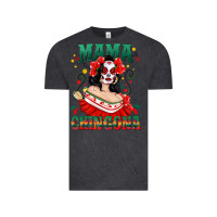Vintage Black Mama Chingona Skull Vintage Tee - texasbilliewilder