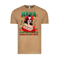 Vintage Camel Mama Chingona Skull Vintage Tee - texasbilliewilder