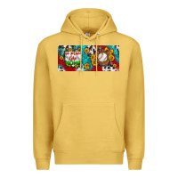 Antique Gold no place like home baseball Premium Hoodie - BundleAndBundleShop