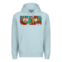 Blue Mist no place like home baseball Premium Hoodie - BundleAndBundleShop