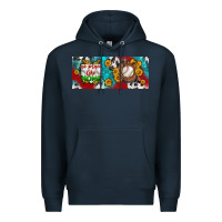 Navy no place like home baseball Premium Hoodie - BundleAndBundleShop