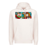 Pale Pink no place like home baseball Premium Hoodie - BundleAndBundleShop