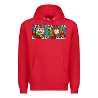 Red no place like home baseball Premium Hoodie - BundleAndBundleShop