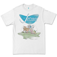 White The Jetsons Ship Premium Tee - tuanDangUi