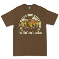 Cacao Adirondacks Mountains New York Vintage Hiking Camp Premium Tee - tuanDangUi
