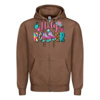 Chestnut holy roller Zipper Hoodie - BundleAndBundleShop