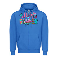True Royal holy roller Zipper Hoodie - BundleAndBundleShop