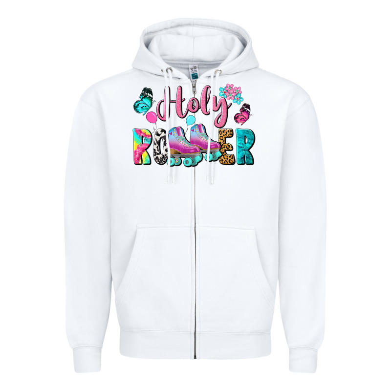 Holy Roller Zipper Hoodie by BundleAndBundleShop | Teevron