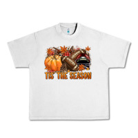Lunar Rock Tis' the season Football and maroon helmet Urban Heavy Tee - NancyCooperArtShop