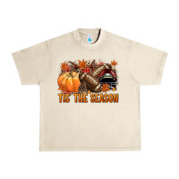 Sandshell Tis' the season Football and maroon helmet Urban Heavy Tee - NancyCooperArtShop