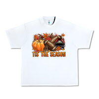 White Tis' the season Football and maroon helmet Urban Heavy Tee - NancyCooperArtShop