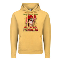 Vintage Mustard Always Chingona sometimes cabrona but never pendej Vintage Hoodie - NancyCooperArtShop