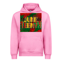 Fuchsia Pink juneteenth 1865 tumbler Urban Hoodie - BarkalooDesign