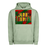 Pigment Oil Green juneteenth 1865 tumbler Urban Hoodie - BarkalooDesign