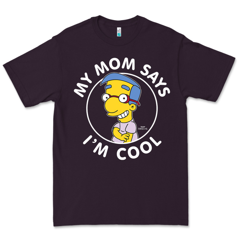 The Simpsons Milhouse My Mom Says I'm Cool V1 Premium Tee by tuanDangUi | Teevron