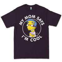 Plum The Simpsons Milhouse My Mom Says I'm Cool V1 Premium Tee - tuanDangUi