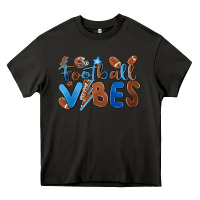 Asphalt football vibes Heavy Core Tee - MaliasSmallBusiness