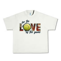 Pistachio softball love of the game Urban Heavy Tee - JahusDesignShop