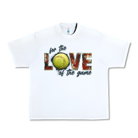 White softball love of the game Urban Heavy Tee - JahusDesignShop
